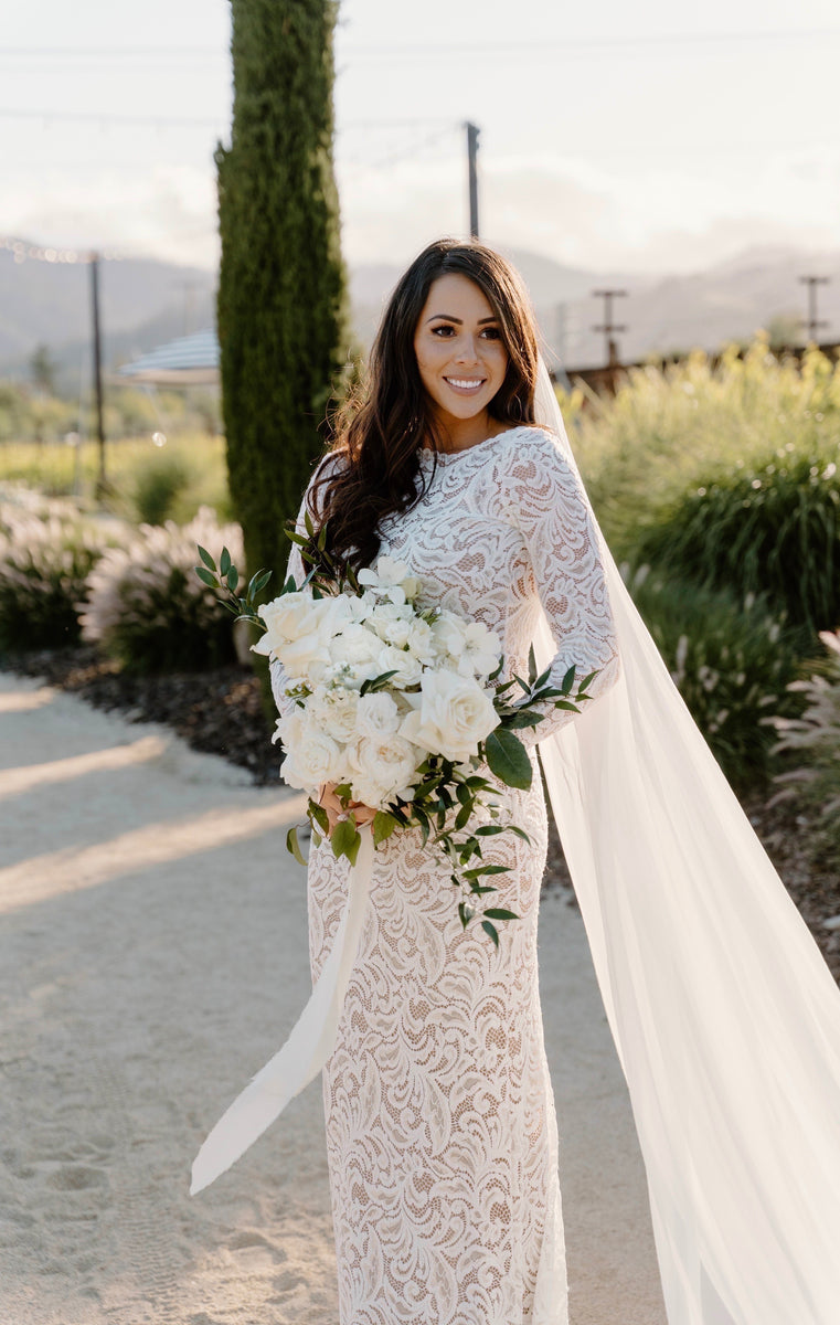 GRACE Bride Mia in the Orla Gown Grace Loves Lace US