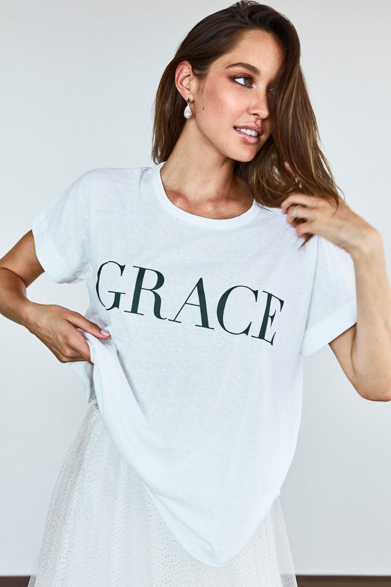 grace tee ホワイト Mサイズ grace-loves-lace.shop_.