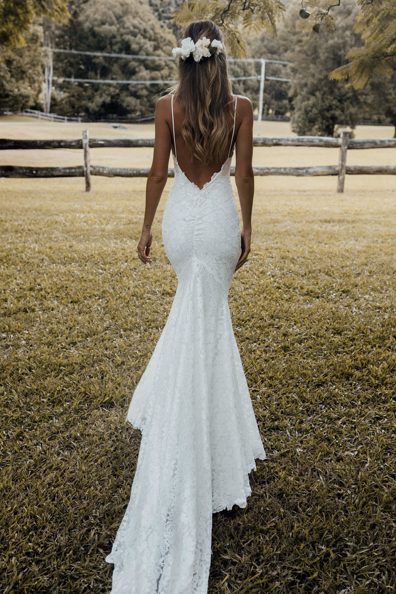 Clo Pearl Lace Gown | Customized Dress – Grace Loves Lace US