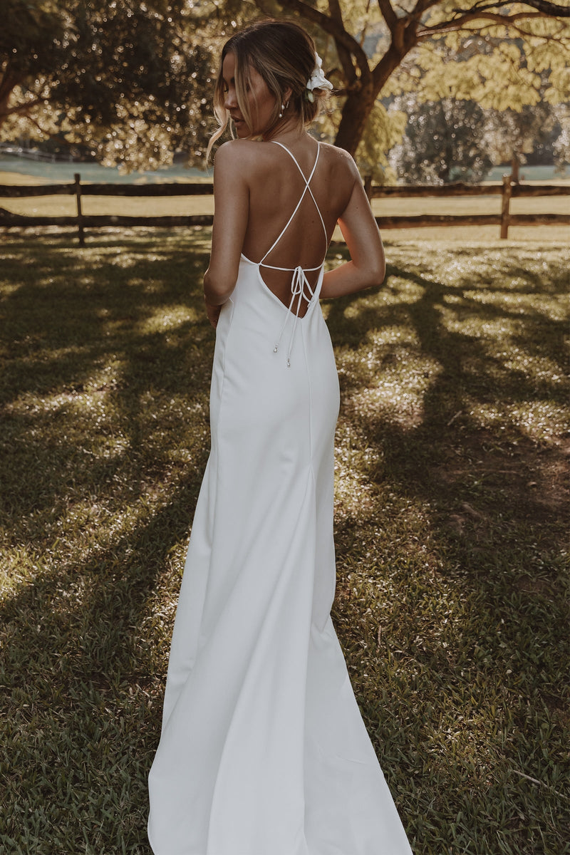 The Dahlia Gown  Lace Wedding Dress – Grace Loves Lace US