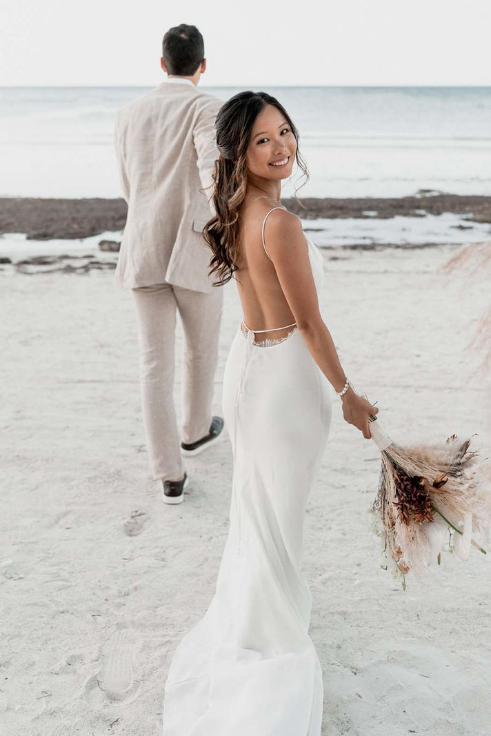 grace loves lace honey silk dress Wedding Dress Gallery