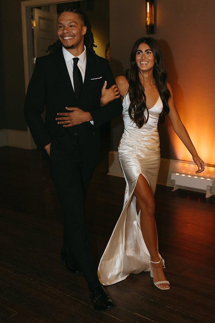 La novia Grace Jaiden en Zsa Zsa