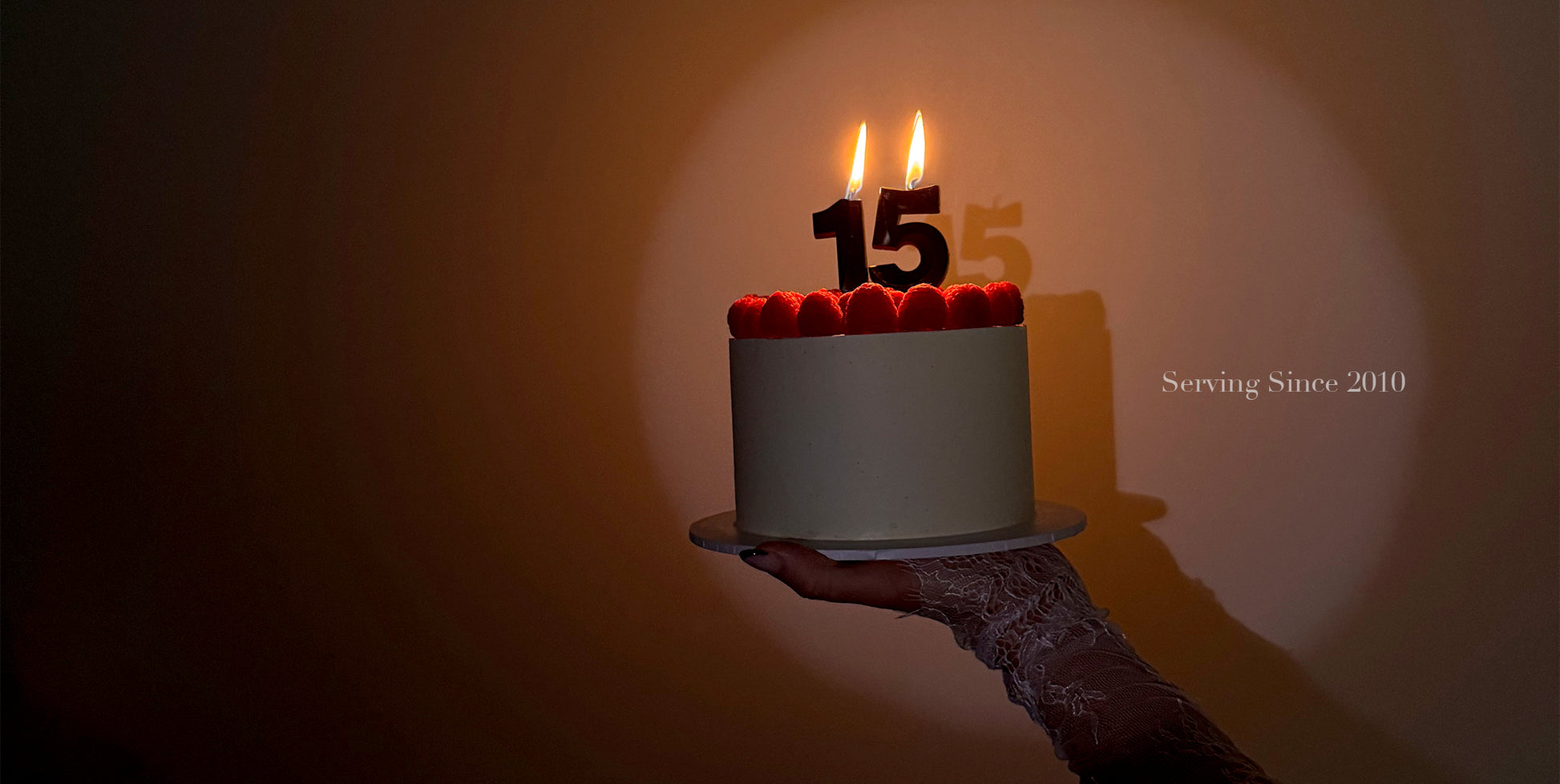 15th year birthday cake.