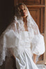 Mantilla Veil with Wedding Dress