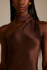 Billie Espresso Cropped in Shot Bridesmaid Dress_XS_