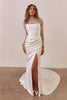 Long Sleeve Lace Bodysuit paired with corset wedding dress_XS_