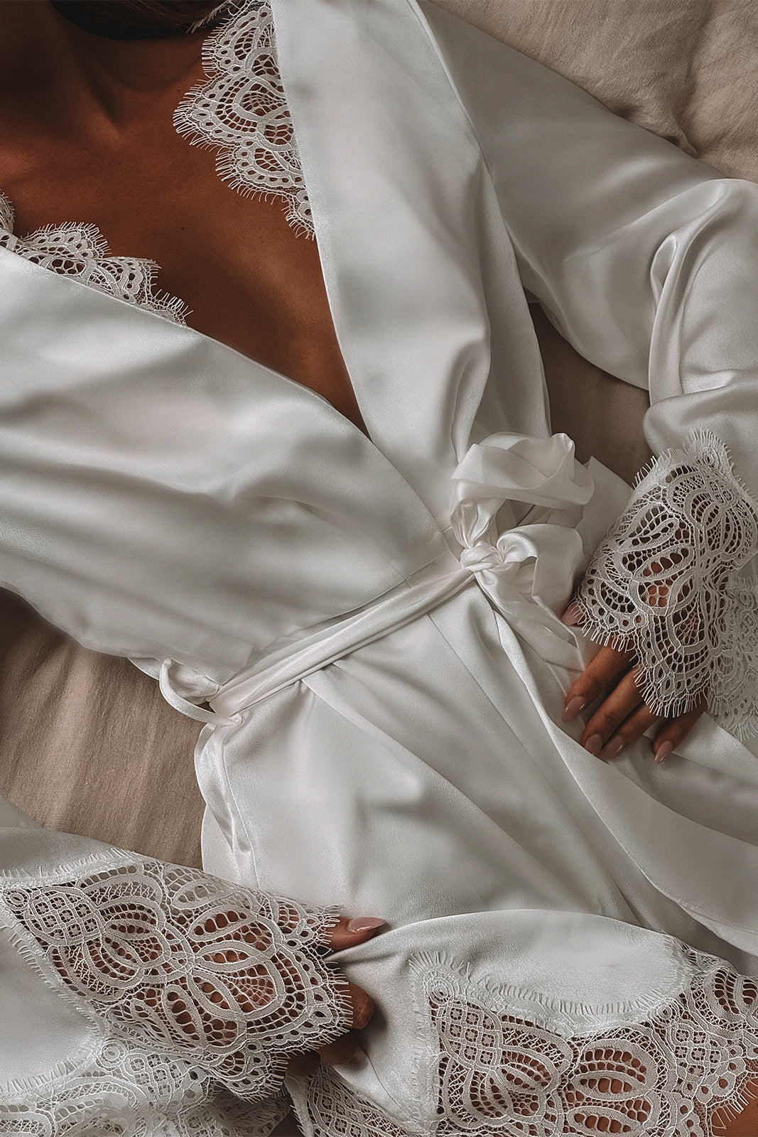 Satin Robe | Bridal Getting Ready Outfits Grace Loves Lace US Satin Robe | Bridal Getting Ready Outfits Grace Loves Lace US