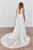 White lace wedding dress and necktie_XS_