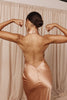 Backless rose gold bridesmaid dress_XS_