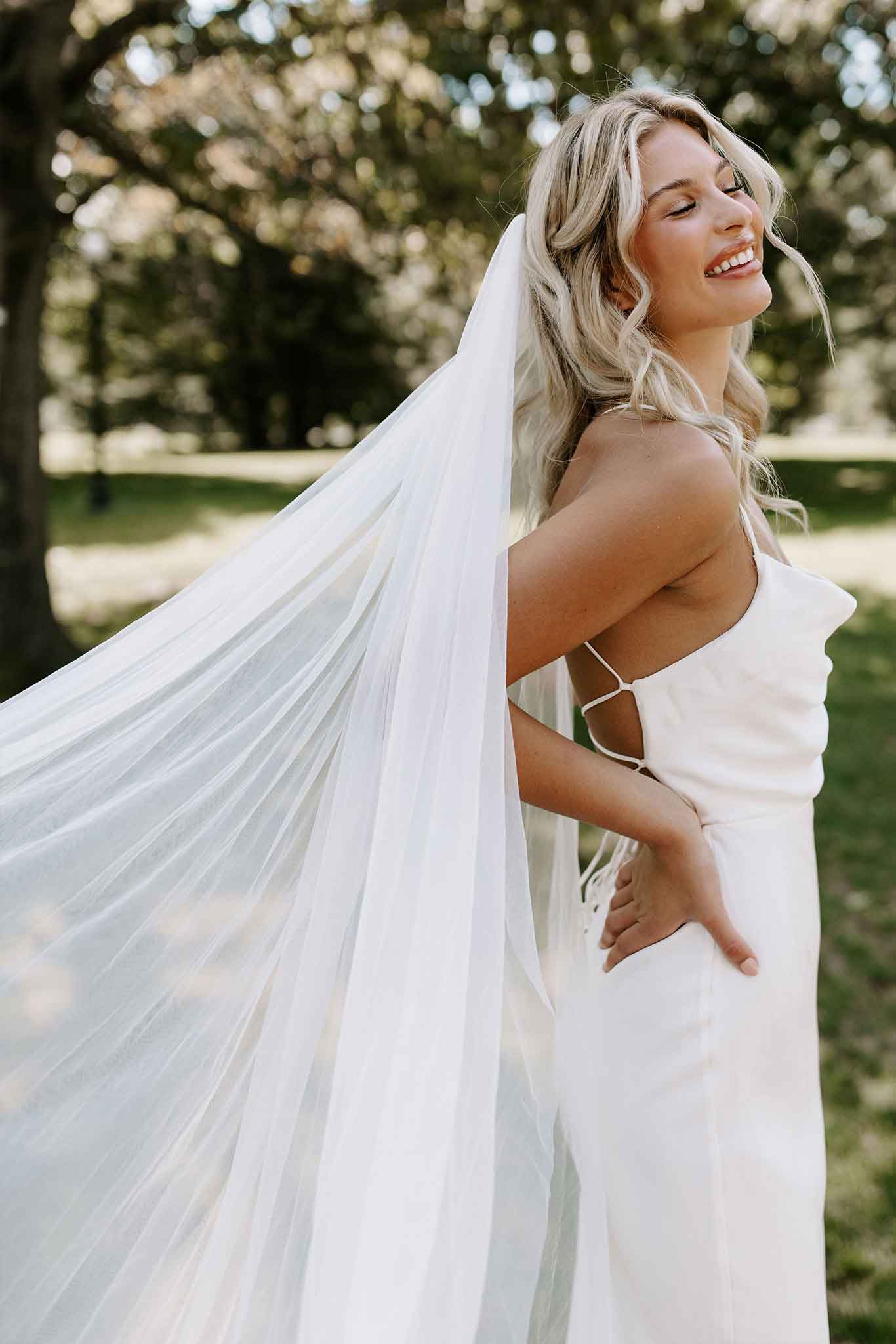 Grace Loves Lace Pearly Blusher Veil | Wedding Veils