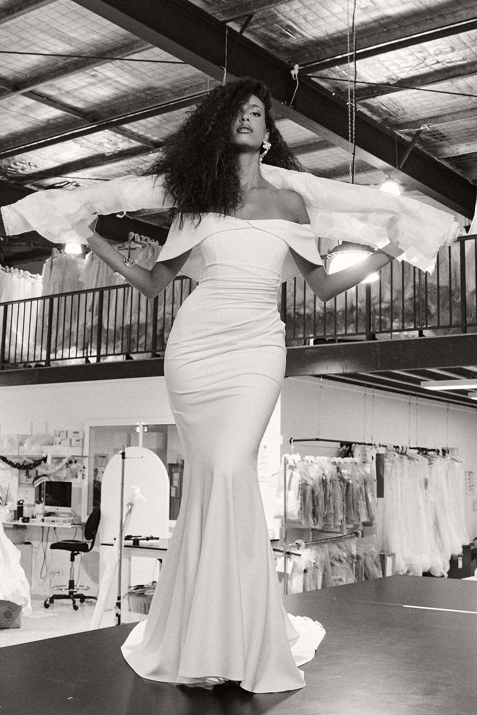 grace loves lace mila dress Tamuka and Jazmine in the Mila Gown Grace Loves Lace US