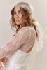 Sheer Ivory Bridal Headscarf
