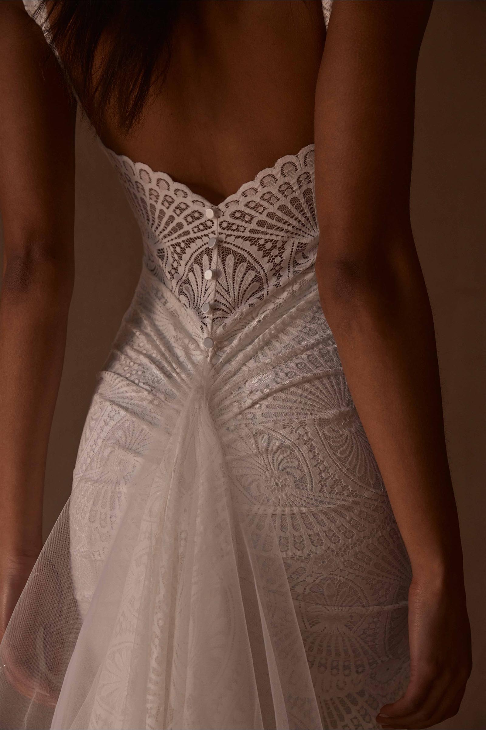 Sienna Lace TIARA SILVER Beaded Rhinestone Embellished Bridal