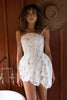 Short lace wedding dress_XS_
