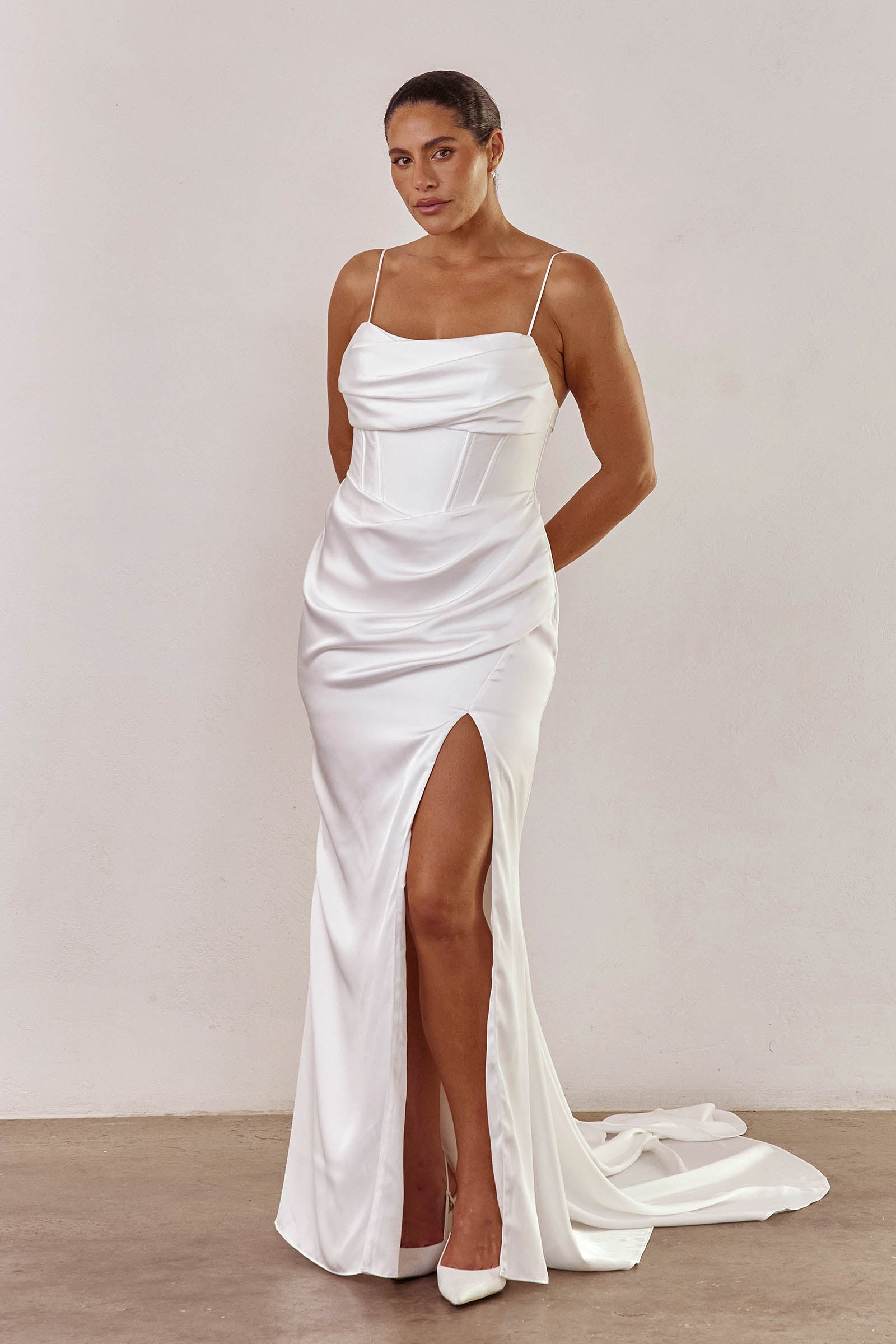 Selene | Satin Wedding Dresses XS Selene | Satin Wedding Dresses XS