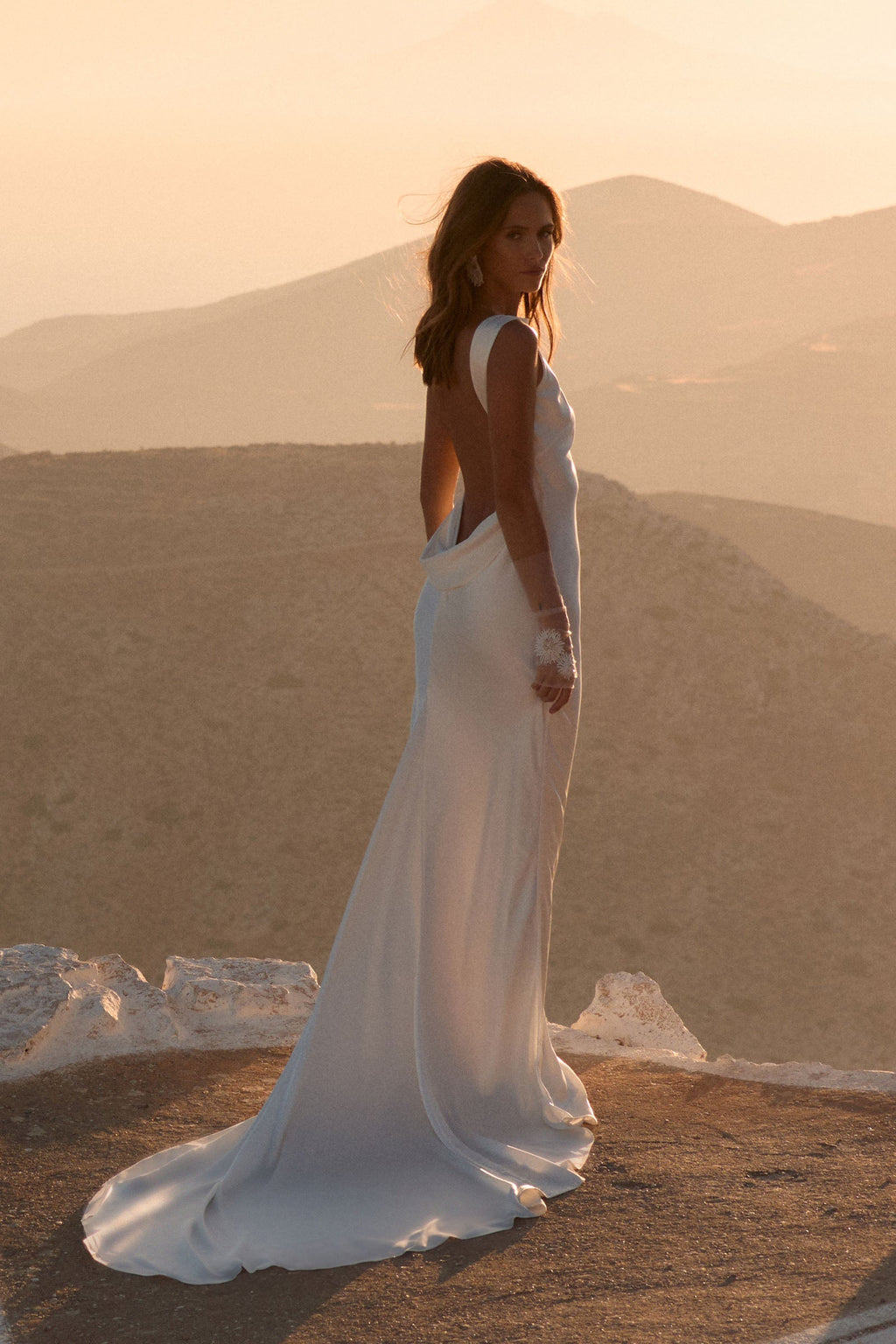 wedding dresses good for the beach Lace and Chiffon Dress with Illusion Bodice Your perfect Beach Wedding Dress awaits Beach Wedding Dresses: Flowy, Carefree,