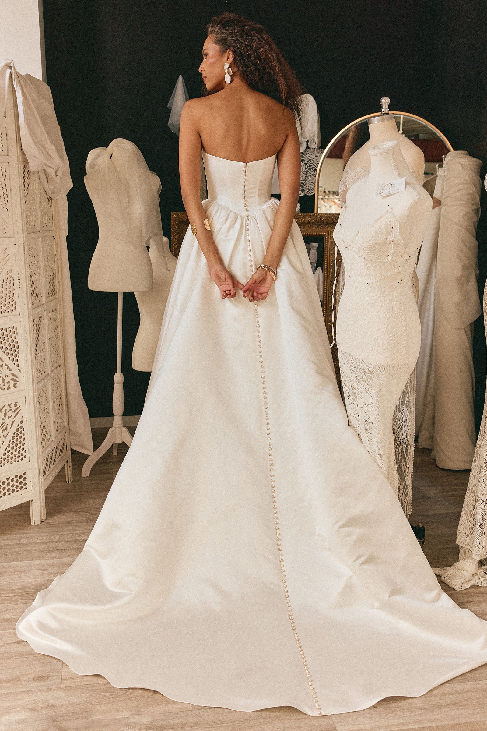Vittoria | Satin Corset Wedding Dress XS Vittoria | Satin Corset Wedding Dress XS