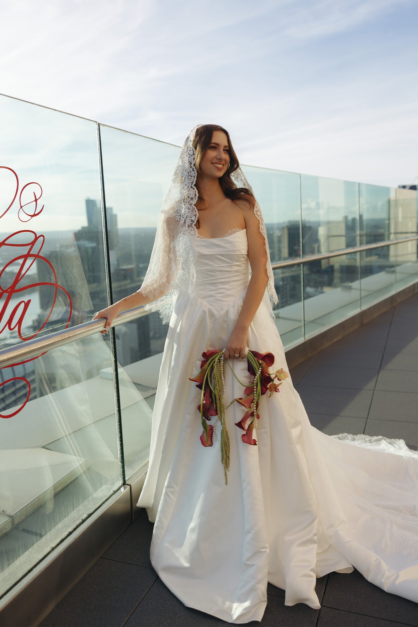 Strapless basque waist wedding dress_XS_