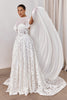 Sheer Georgette Wedding Shawl 