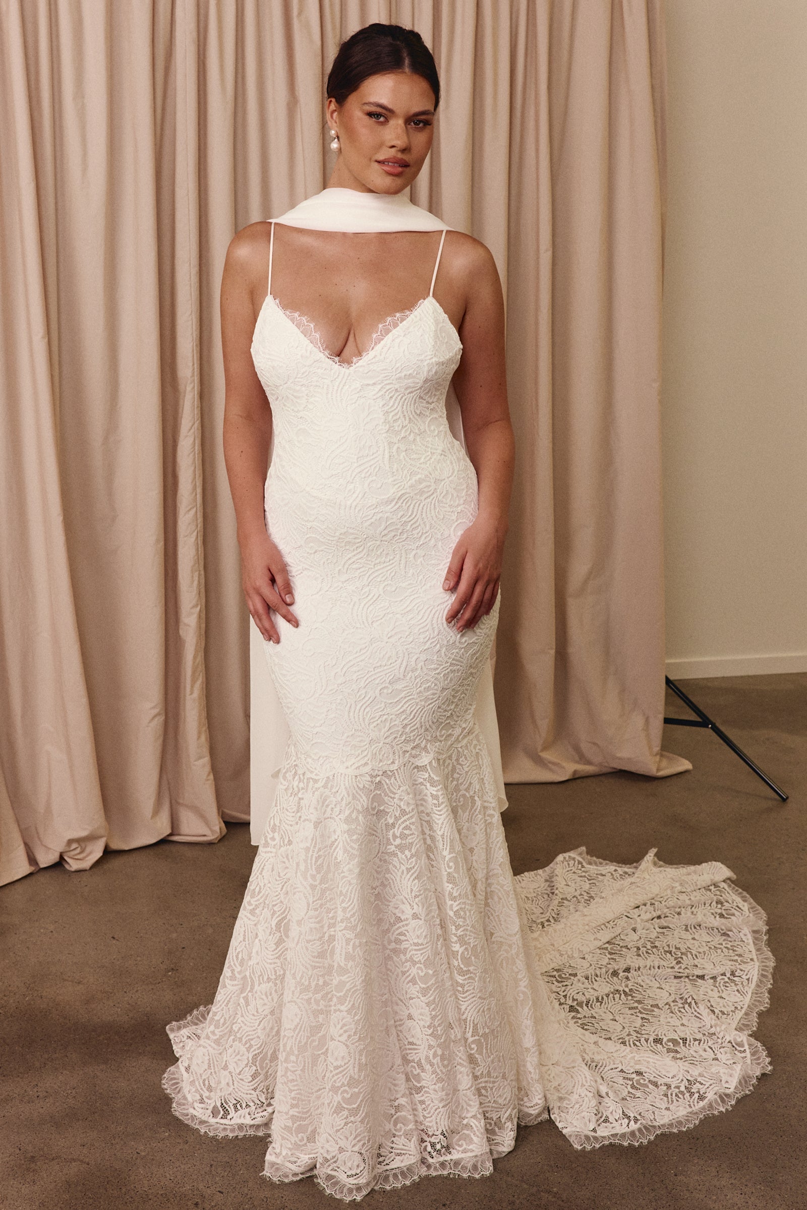 Lace Wedding Dress Ivory S Freja by Grace Loves Lace Lace Wedding Dress Ivory S Freja by Grace Loves Lace