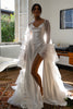A-line Satin Wedding Dress_XS_