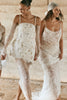 Sheet Lace Skirt and Wedding Dress_XS_