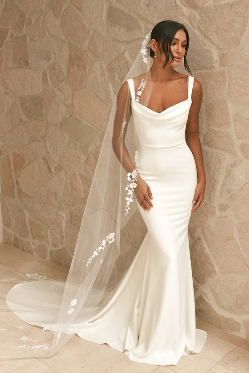 Grace Loves Lace Wedding Dress With Sleeves And Open Back Opal Ready To Wear Wedding Dresses Grace Loves Lace Wedding Dress With Sleeves And Open Back Opal Ready To Wear Wedding Dresses