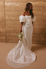 Puff Sleeve Satin Bridal Cape