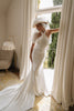 Mavi High Neck Wedding Dress_XS_