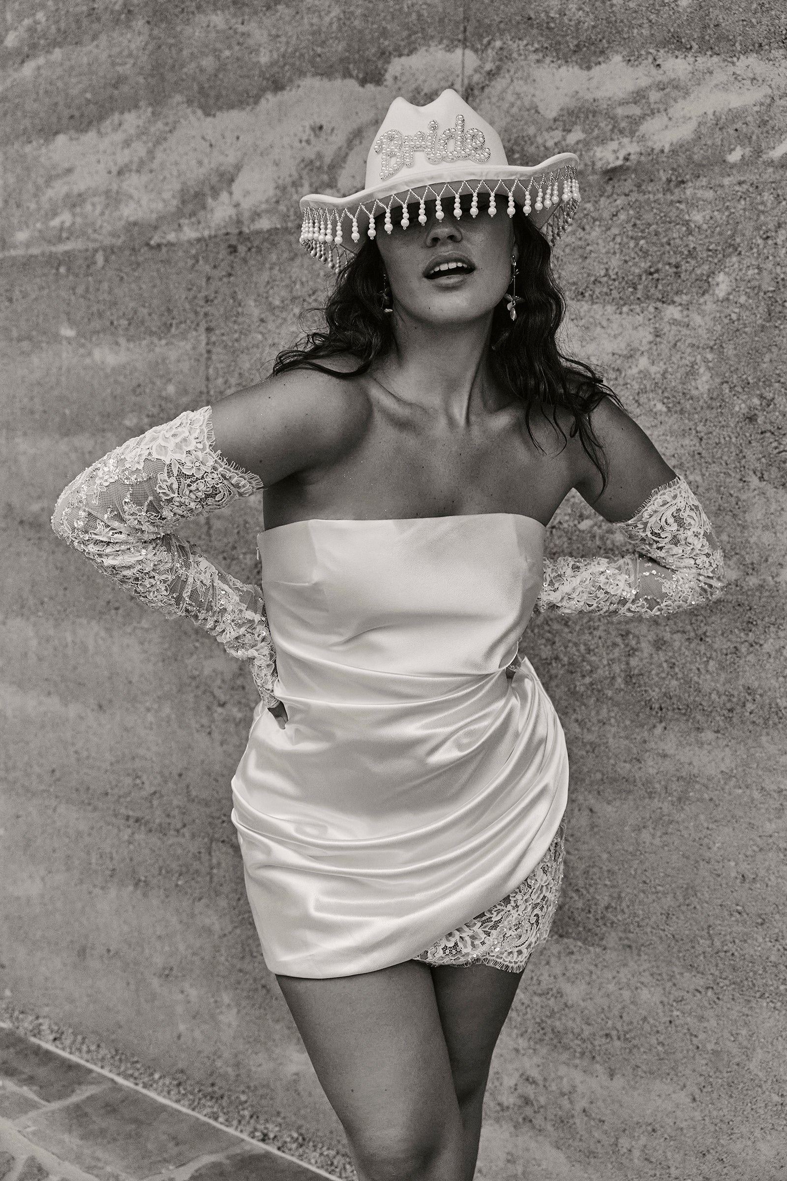 strapless short wedding dress_L_