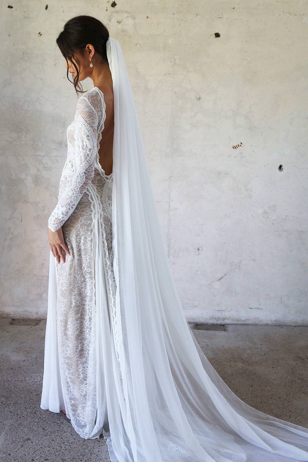 Gabriela Veil | Silk Ivory Veil Gabriela Veil | Silk Ivory Veil