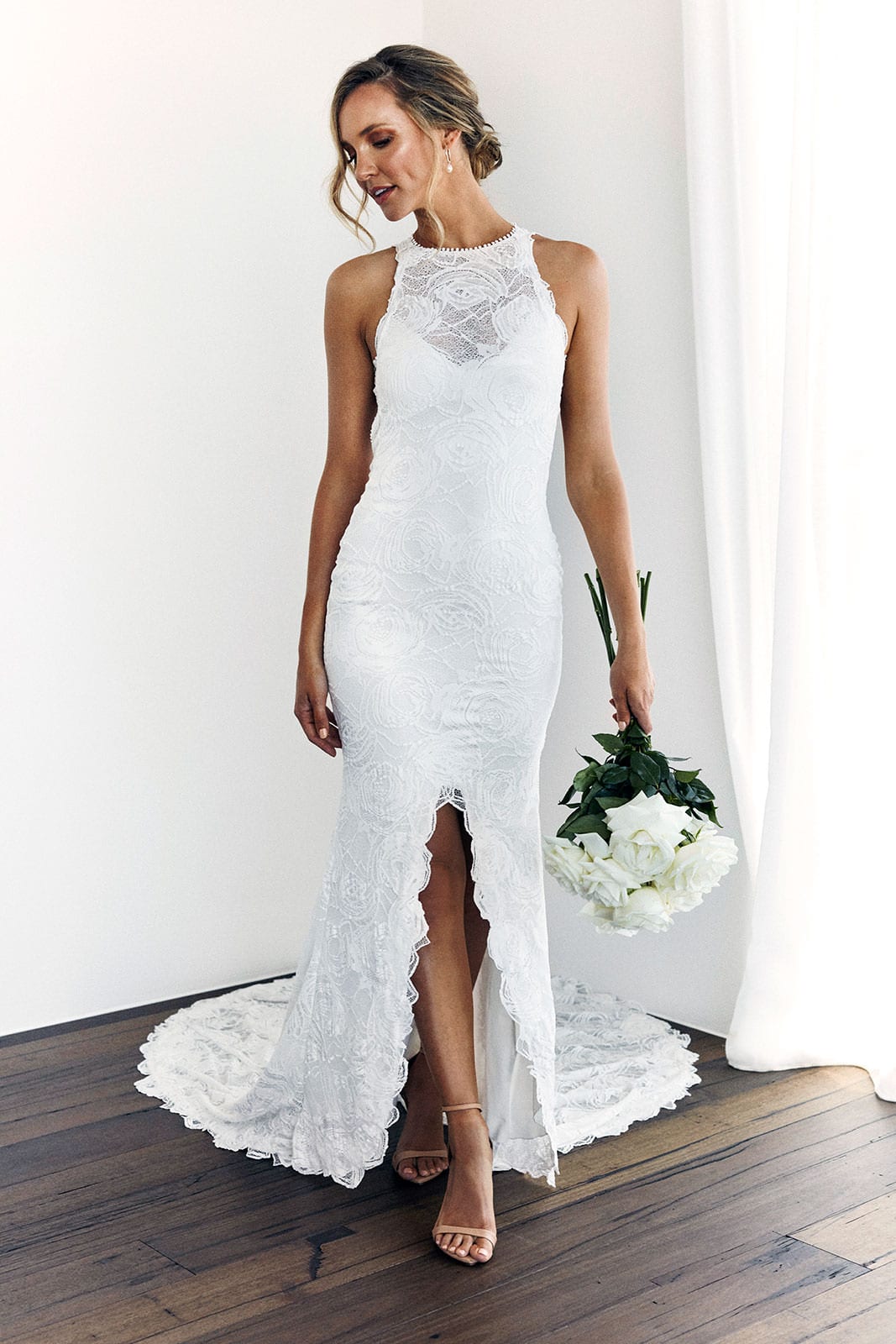 Alexandra Rose Gown | Lace Wedding Dress | Made to Order Standard 