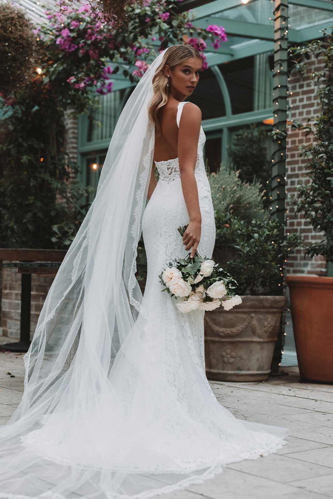 Lumi | V Neck Wedding Dress S Lumi | V Neck Wedding Dress S
