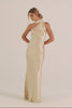 Billie Champagne One Shoulder Bridesmaids Dress_XS_