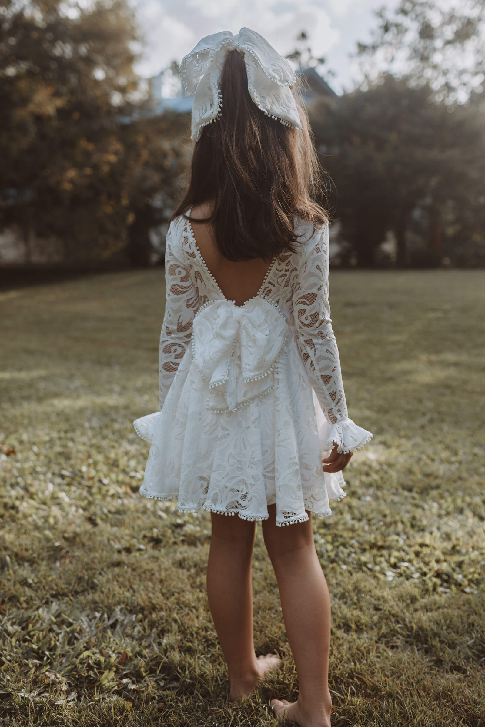 Accessorizing the Flower Girl Dress