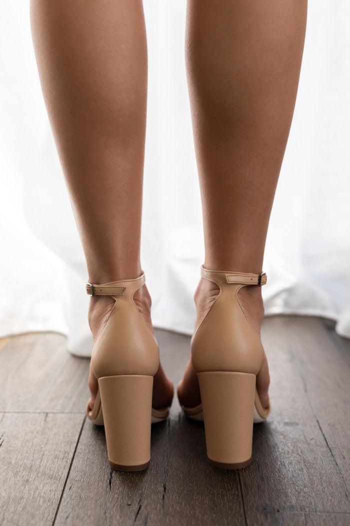 Dita Heels Sand  Bridal Shoes – Grace Loves Lace US