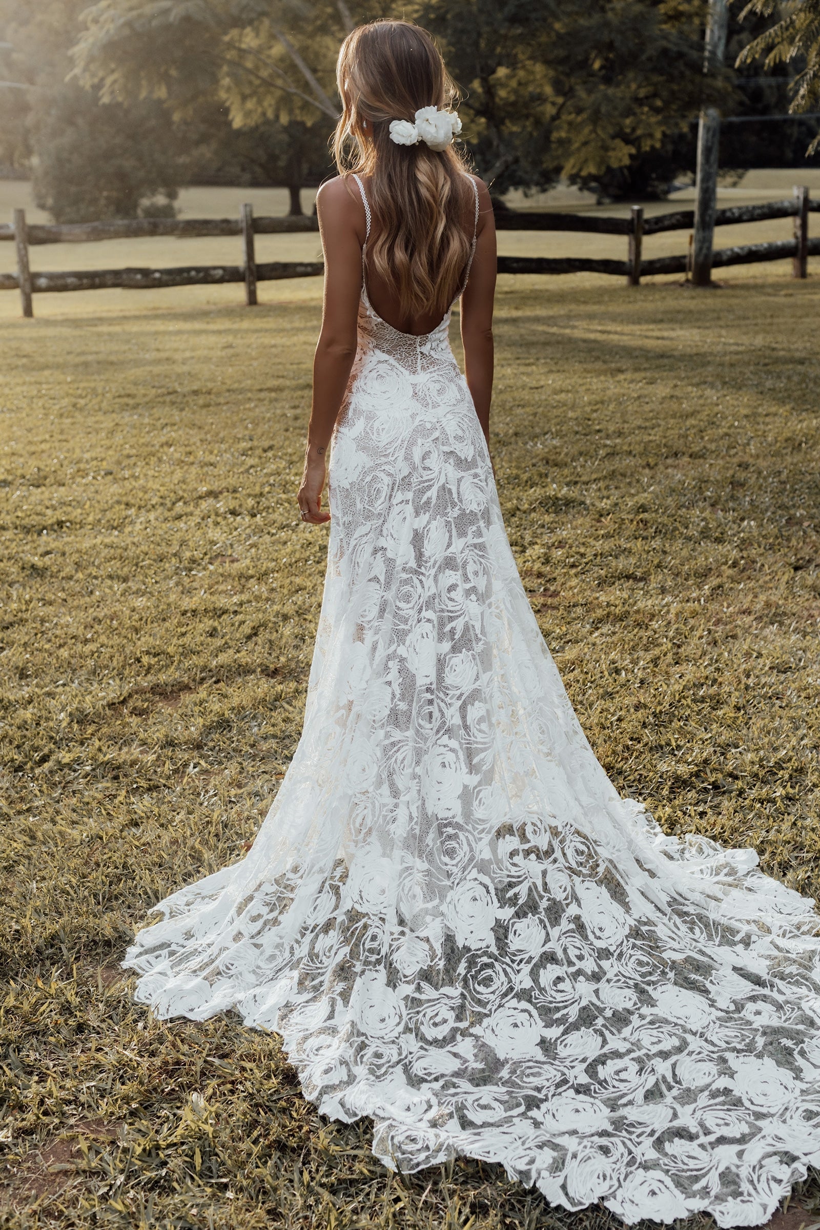 Rosa Gown | Lace Wedding Dress | Made to Order Standard – Grace